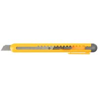 Нож STAYER "STANDARD" с выдвижным сегментированным лезвием, пластмас., 9мм, 901