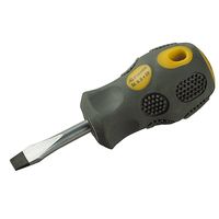 Отвертка STAYER "PROFESSIONAL" "MAX-GRIP" слесарная, Cr-V, намагниченная, SL 6,5х38мм, 2580-38-6.0 G