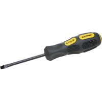 Отвертка STAYER "PROFESSIONAL" "MAX-GRIP" ударная, магнит наконечник, Cr-V, SL 5,5x75мм, 25823-05-075 G