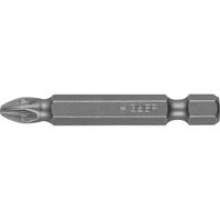 Биты ЗУБР "МАСТЕР" кованые, E 1/4", PH2, 50мм (2шт), 26001-2-50-2
