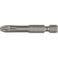 Биты KRAFTOOL "ЕХPERT" торсионные кованые, Cr-Mo сталь, E 1/4", PZ2, 50мм, 2шт, 26123-2-50-2