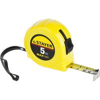 Рулетка STAYER "МASTER" MaxTape, 5м/19мм, 34014-05-19