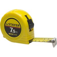 Рулетка STAYER "МASTER" MaxTape, 7м/25мм, 34014-07-25