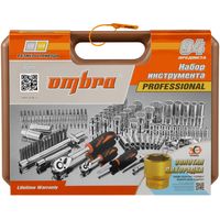 Набор инструмента универсальный 1/4", 1/2"DR с головками торцевыми 12-гранными 1/2"DR, 94 предмета