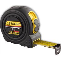 Рулетка STAYER "PROFI" AREX, упрочненное полотно, 5м/25мм, 3410-05-25_z01