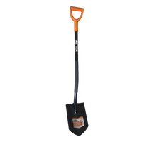 Лопата штыковая Ritter Garden SolidM1 (заостренная, стальной черенок, сварное соединение, ручка ABS пластик) (6/1)