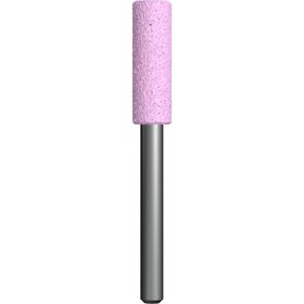 Шарошка абразивная ПРАКТИКА оксид алюминия, цилиндрическая 10х32 мм, хвост 6 мм, блистер, 641-244