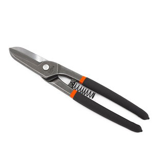 Tulips ножницы для листового металла, прямой рез, английский тип, обрезиненные рукоятки IS11-441