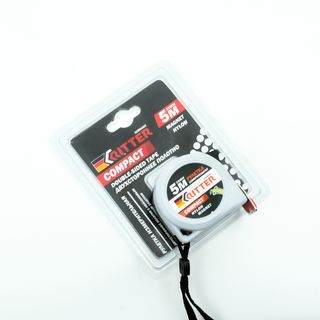 Рулетка Ritter Compact измерительная 5м х 25мм, магнит, двухстороняя, нейлон