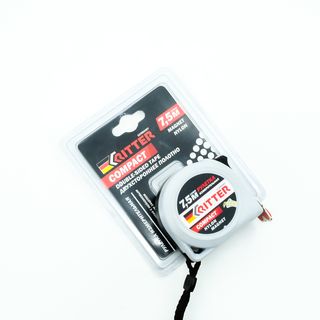 Рулетка Ritter Compact измерительная 7,5м х 25мм, магнит, двухстороняя, нейлон