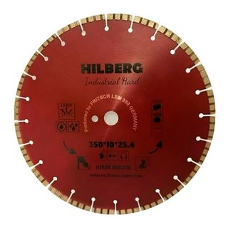 Диск алмазный Trio-Diamond Hilberg Industrial Hard 300*10*25.4/12 мм, HI807