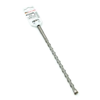 Бур SDS+ Ritter Eco 2-plus 10х200/260 (W-образная увеличенная твердосплав. напайка, спираль с доп. пазом для быстрого пылеотвода)