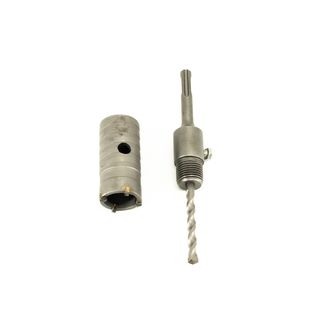 Коронка SDS+ Bohrer 35 мм по бетону твердосплавная ударная (в сборе с держателем)