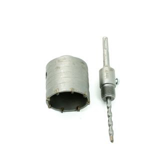 Коронка SDS+ Bohrer 65 мм по бетону твердосплавная ударная (в сборе)