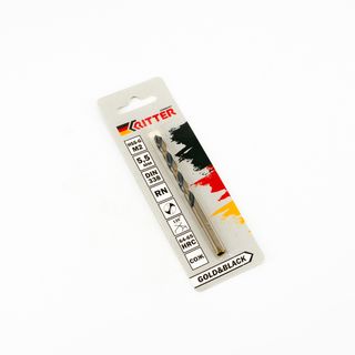 Сверло по металлу Ritter EC 5,5 мм (HSS-G M2 Gold&Black) DIN 338 RN (1 шт в блистере)
