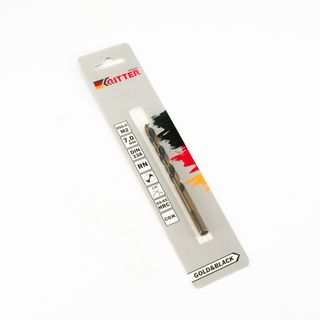 Сверло по металлу Ritter EC 7,0 мм (HSS-G M2 Gold&Black) DIN 338 RN (1 шт в блистере)