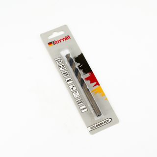 Сверло по металлу Ritter EC 8,5 мм (HSS-G M2 Gold&Black) DIN 338 RN (1 шт в блистере)