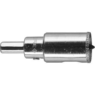 Коронка алмазная ЗУБР по стеклу и кафелю, 25мм, Р60, 29850-25