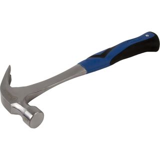 Молоток -гвоздодер КОБАЛЬТ цельнокованый 450 г, 2-компон. рук. 240-881
