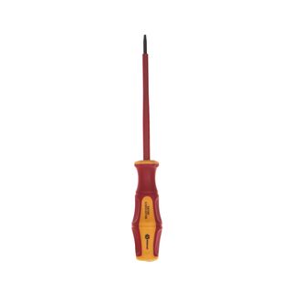 Отвертка диэлектрическая КОБАЛЬТ Ultra Grip SL 3,0 х 100 мм CR-V, 2-компон. рук. (1 шт.) 248-771