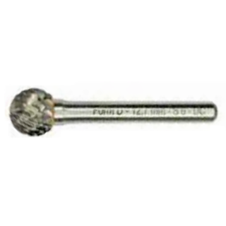 Бор-фреза форма D (сфера) EXTRA 6,0*5,0/50,0 хв. 6 мм, (арт. 121924460060) "D.BOR"