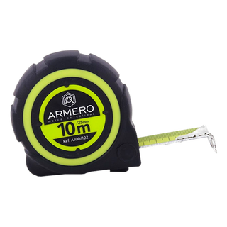 Armero Рулетка 10 м x 25 мм, магнитная, двусторонняя AI00-102