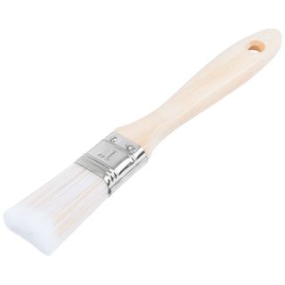 Кисть флейцевая "Аква", искусственная щетина, деревянная ручка  1" (25 мм) FIT IT 01203
