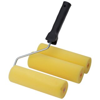 Валик поролоновый желтый 180 мм + 2 сменных ролика FIT IT 02795