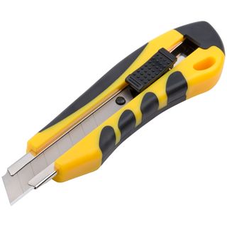 Нож технический 18 мм усиленный FIT IT 10252