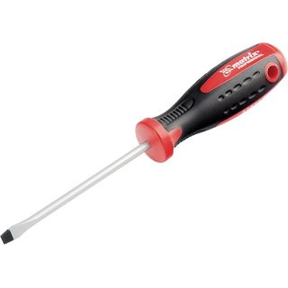 Отвертка Profi, SL4 х 100 мм, S2, двухкомпонентная рукоятка Matrix 11810
