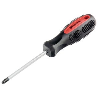 Отвертка Anti-Slip, PH2 х 150 мм, CrV, двухкомпонентная рукоятка Matrix 12250
