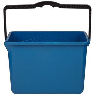 Ведро для краски, пластиковая ручка 8 л синее FIT РОС 04023