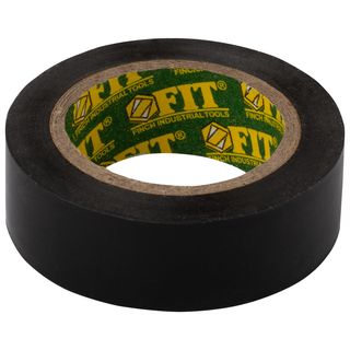 Изолента PVC 19 мм х 0,13 мм х 10 м ( черная ) FIT IT 11008