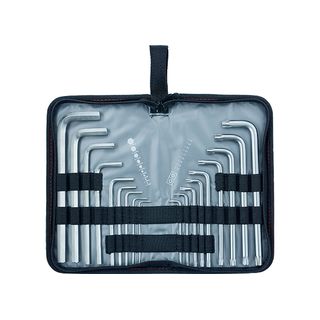 Набор ключей имбусовых HEX-TORX, 18 шт: HEX 1,5-10 мм, T10-T50, CrV, удлиненных, с сатиновым покрытием Matrix 12315