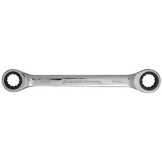 Ключ накидной трещоточный, 14 х 15 мм, CrV, зеркальный хром Matrix Professional 14504
