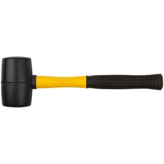 Киянка резиновая, фиберглассовая ручка 50 мм ( 340 гр ) FIT IT 45492