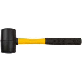 Киянка резиновая, фиберглассовая ручка 70 мм ( 680 гр ) FIT IT 45494