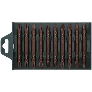 Биты сталь S2, Профи двухсторонние 65 мм PH2/PH2, 10 шт. FIT HQ 56782