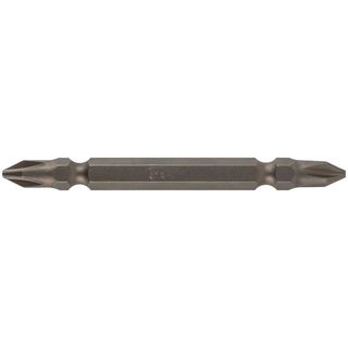 Биты сталь S2, двухсторонние 75 мм PH2/PH2, 10 шт. FIT IT 57272