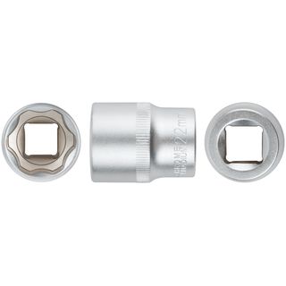 Головка 6-гранная CrV  1/2"  22 мм FIT IT 62052
