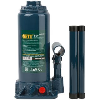 Домкрат гидравлический бутылочный 10 т FIT IT 64510