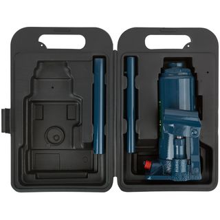 Домкрат гидравлический бутылочный в чемоданчике 5 т FIT IT 64565