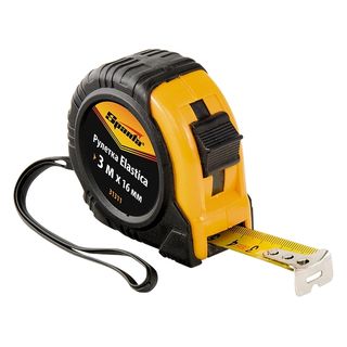 Рулетка Elastica, 3 м х 16 мм, обрезиненный корпус Sparta 31311