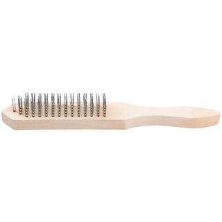 Корщетка с деревянной ручкой 5-ти рядная FIT IT 38405