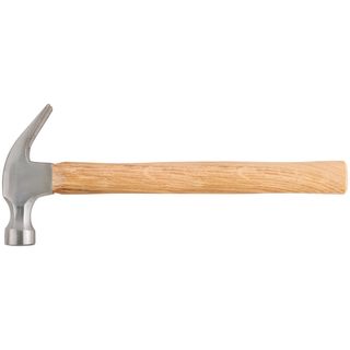 Молоток-гвоздодер, деревянная ручка 25 мм, 340 гр. FIT IT 44625
