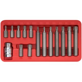 Набор бит "TORX" 15 шт. CrV FIT IT 57835
