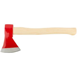 Топор кованая усиленная сталь, деревянная ручка 1000 гр. FIT IT 46010