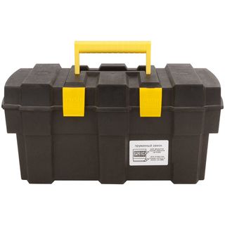 Ящик для инструмента пластиковый (квадратичный) 13'' (33,5 х 18 х 16 см) FIT РОС 65515