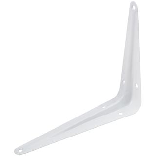Уголок-кронштейн белый 125х150 мм (0,7 мм) FIT DIY 66021