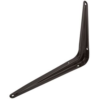 Уголок-кронштейн коричневый 150х200 мм (0,7 мм) FIT DIY 66043